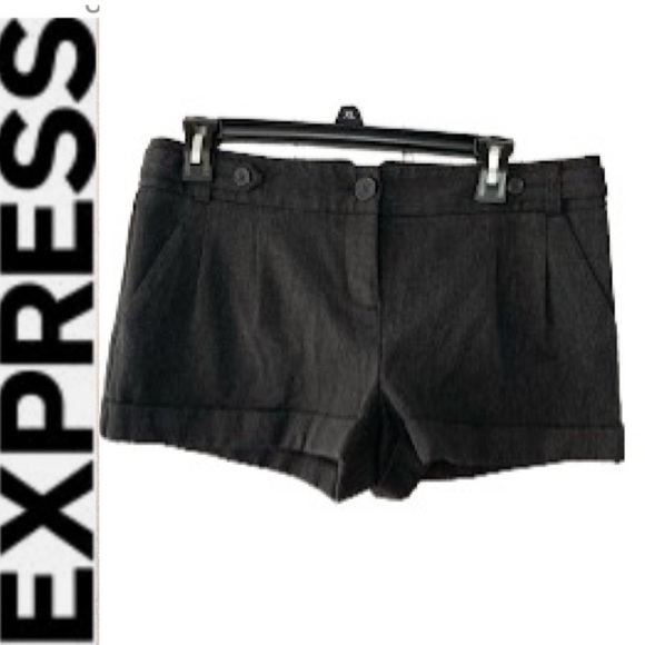 Express Pants - Pleated Walking Shorts Express